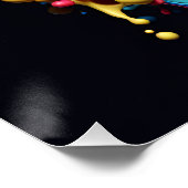 Unschuldige Träume - KI am Arbeitsplatz Poster (Ecke)