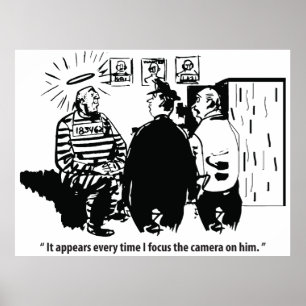 Unschuldige Überzeugung, Kamerafokus, sonniges Vin Poster