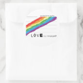 Unschuldiger Aufkleber groß (Tasche)