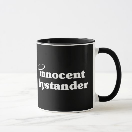 Unschuldiger Zuschauer Tasse (Rechts)