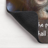 Unschuldiges Baby "Blessed sind das reine im Mousepad (Ecke)