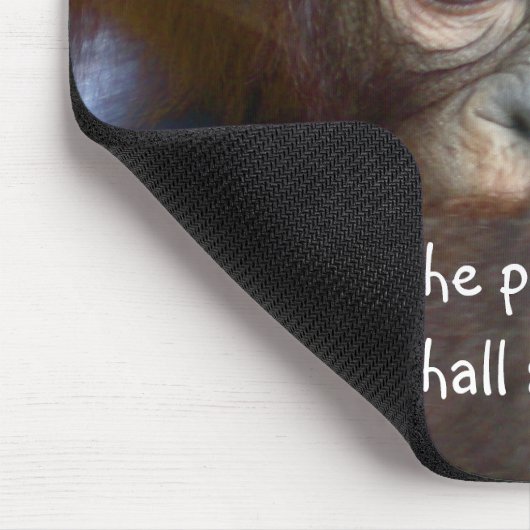 Unschuldiges Baby "Blessed sind das reine im Mousepad (Ecke)