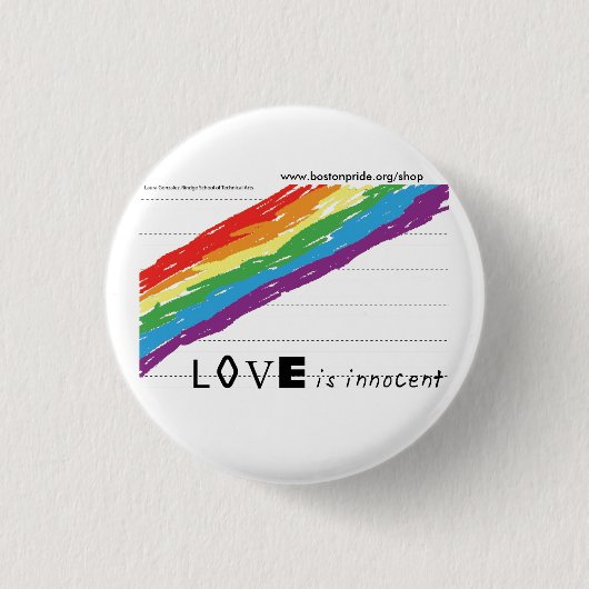 Unschuldiges kleines button (Vorderseite)