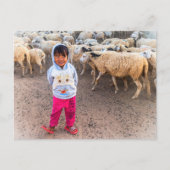 Unschuldiges Lächeln © Postkarte (Vorderseite)