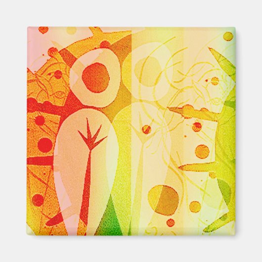 Unschuldigkeit in Extremis Pastel Grunge Magnet (Vorne)