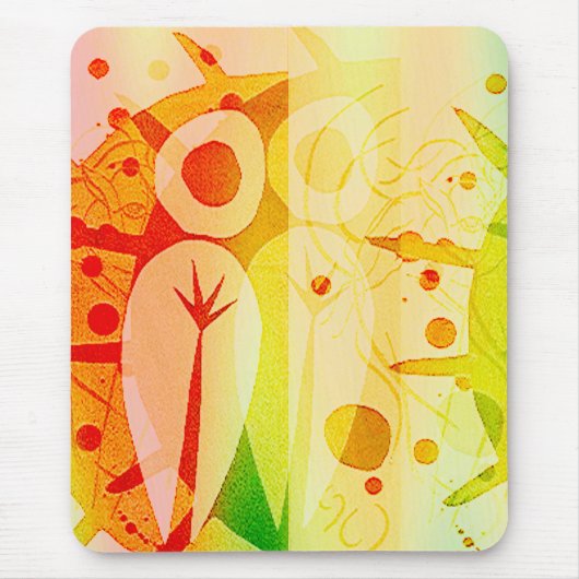 Unschuldigkeit in Extremis Pastel Grunge Mouse Pad Mousepad (Vorne)