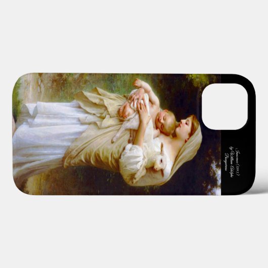 Unschuldigkeit von Bouguereau Case-Mate iPhone Hülle (Rückseite (Horizontal))