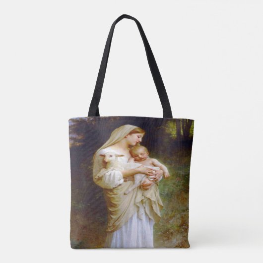 Unschuldigkeit von Bouguereau Tasche (Rückseite)