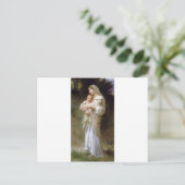 Unschuldigkeit von William-Adolphe Bouguereau Postkarte (Stehend Vorderseite)