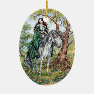 Unschulds-Verzierung Keramikornament