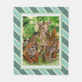 Unschuldsvermutung für das neue Einhorn Fleecedecke (Vorderseite)