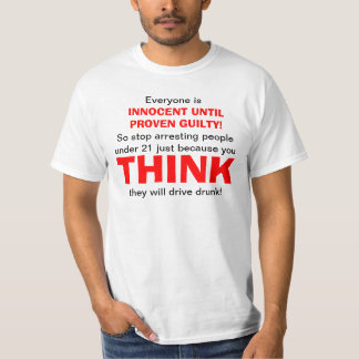 Unschuldsvermutung T-Shirt