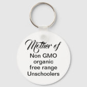 Unschulerziehende Mama-Schulkinder lustiges Zitat Schlüsselanhänger (Vorderseite)