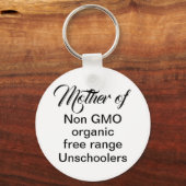 Unschulerziehende Mama-Schulkinder lustiges Zitat Schlüsselanhänger (Vorderseite)