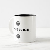 Unsee-Saft Zweifarbige Tasse (Vorderseite Links)