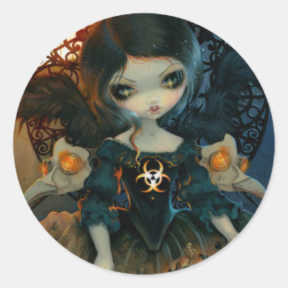 "Unseelie Court"-Aufkleber "Pestilence" Runder Aufkleber