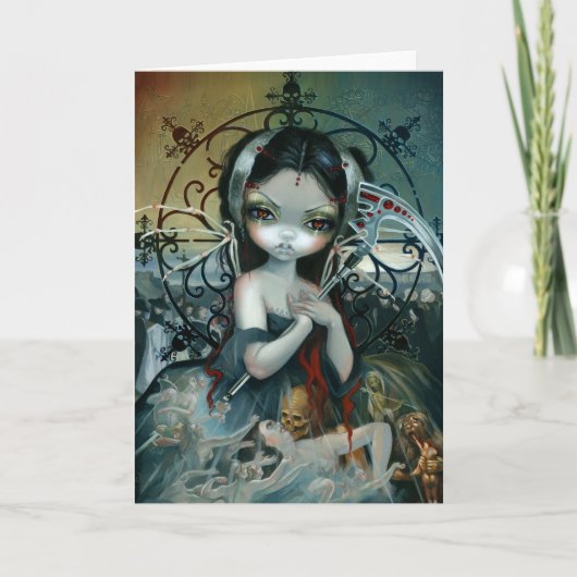 "Unseelie Court: Death" Greeting Card Karte (Vorderseite)