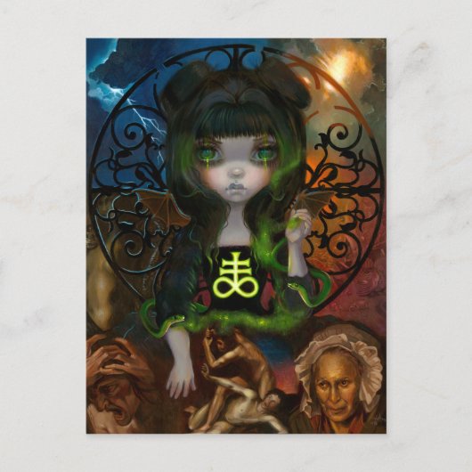 "Unseelie Court: Envy" ©Jasmine Becket-Griffith Postkarte (Vorderseite)