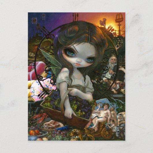 "Unseelie Court: Gluttony" Postkarte (Vorderseite)