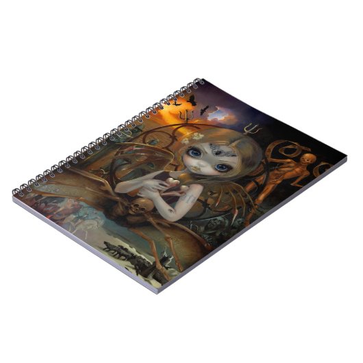 "Unseelie Gericht:  Hunger-" Notizbuch Notizblock (Linke Seite)