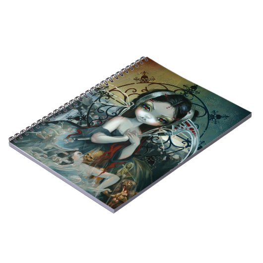 "Unseelie Gericht:  Todes" Notizbuch Notizblock (Linke Seite)