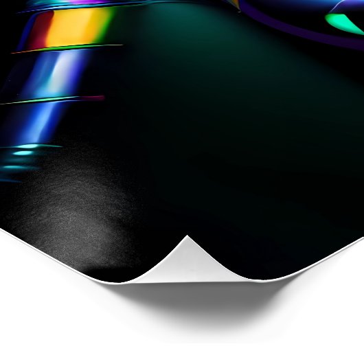 Unseen Beauty Queen Poster (Ecke)