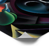Unseen Ken Gage Surrealismus Poster (Ecke)
