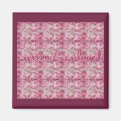 Unseen & Unlove Pattern Magnet (Vorne)
