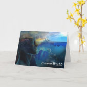 Unseen Worlds Grußkarten Karte (Gelbe Blume)