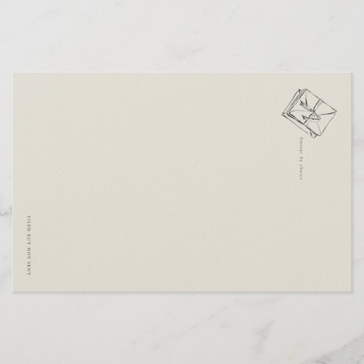 Unsent Letters- Regency Correspondence Briefpapier (Vorderseite)