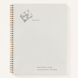 Unsent Letters- Regency Correspondence Notizblock