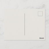 Unsent Letters- Regency Correspondence Postkarte (Rückseite)