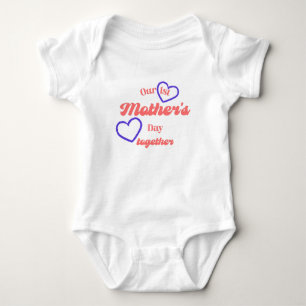 Unser 1. gemeinsamer Muttertag Baby Strampler