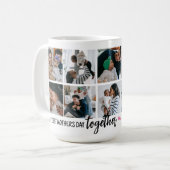 Unser 1. Muttertag zusammen! FotoCollage Kaffeetasse (Vorderseite Links)