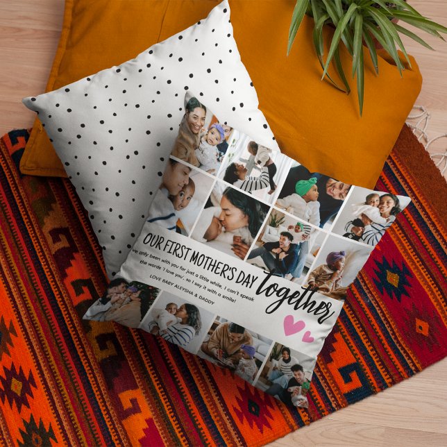 Unser 1. Muttertag zusammen! FotoCollage Kissen (Von Creator hochgeladen)