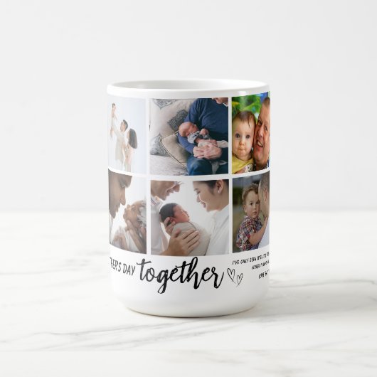 Unser 1. Vatertag zusammen! Tasse (Mittel)