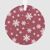 Unser 1. Verheiratetes Weihnachtsfest Modernes Hoc Ornament (Rückseite)