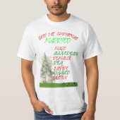 Unser 1. Weihnachten Verheiratet 2023 T-Shirt (Vorderseite)