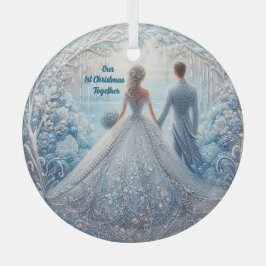 Unser 1. Weihnachtsgeschmack Ornament Aus Glas