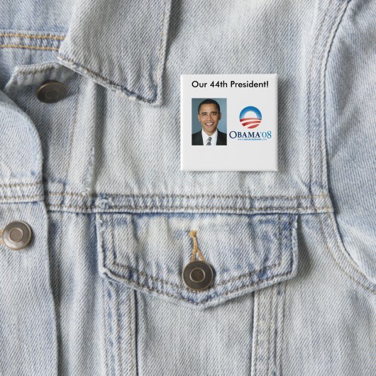 Unser 44. Präsident Button (Beispiel)