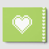 Unser 8-Bit-Hearts in Peridot Gästebuch (Rückseite)