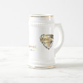 Unser 8. Geburtstag der Bronze Bierglas (VorderseiteRechts)