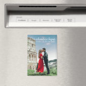 Unser Abenteuer beginnt Foto Danke Hochzeit Magnet (In Situ (Geschirrspüler))
