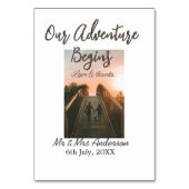 Unser Abenteuer beginnt Foto Liebe & Danke (Rückseite)