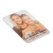 Unser Abenteuer beginnt Hochzeiten speichern das F Magnet (Rechte Seite)