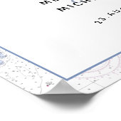 Unser Abenteuer beginnt | Martha's Vineyard Weddin Poster (Ecke)