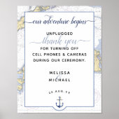 Unser Abenteuer beginnt | Martha's Vineyard Weddin Poster (Vorne)