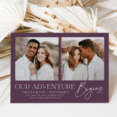 Unser Abenteuer beginnt mit der Ankündigung der Ve