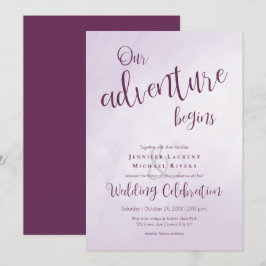 Unser Abenteuer beginnt mit der Hochzeit der Kalli Einladung