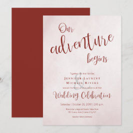 Unser Abenteuer beginnt mit der Hochzeit der Mondk Einladung